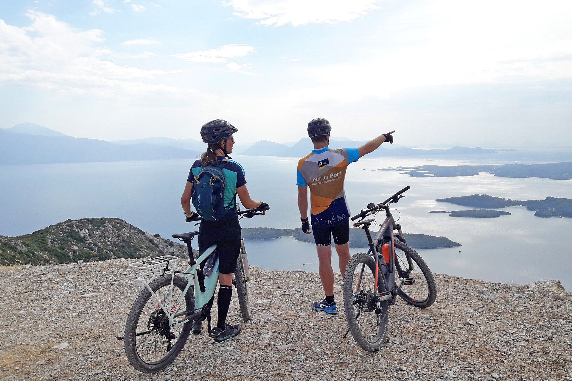 Cycling on Lefkada