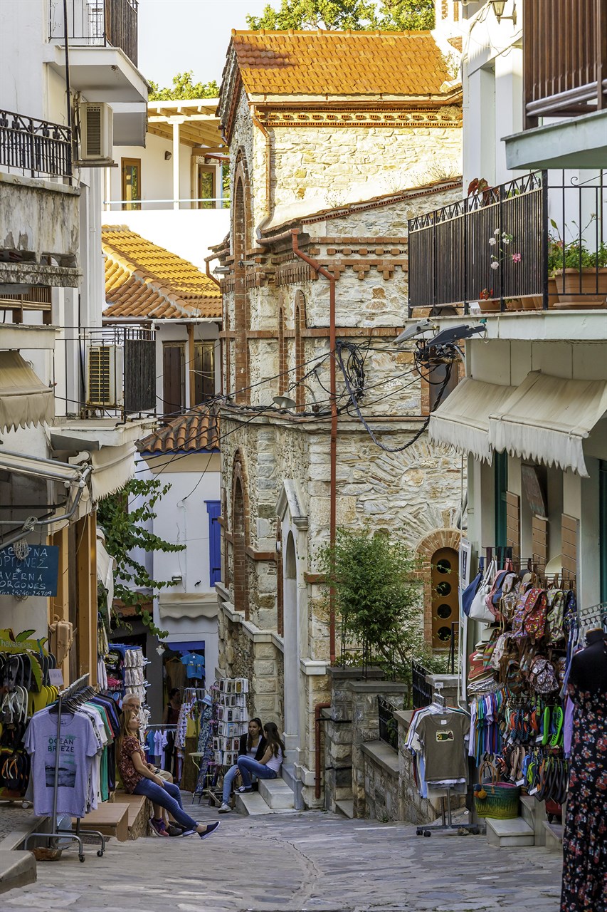 Visiting Skopelos Town